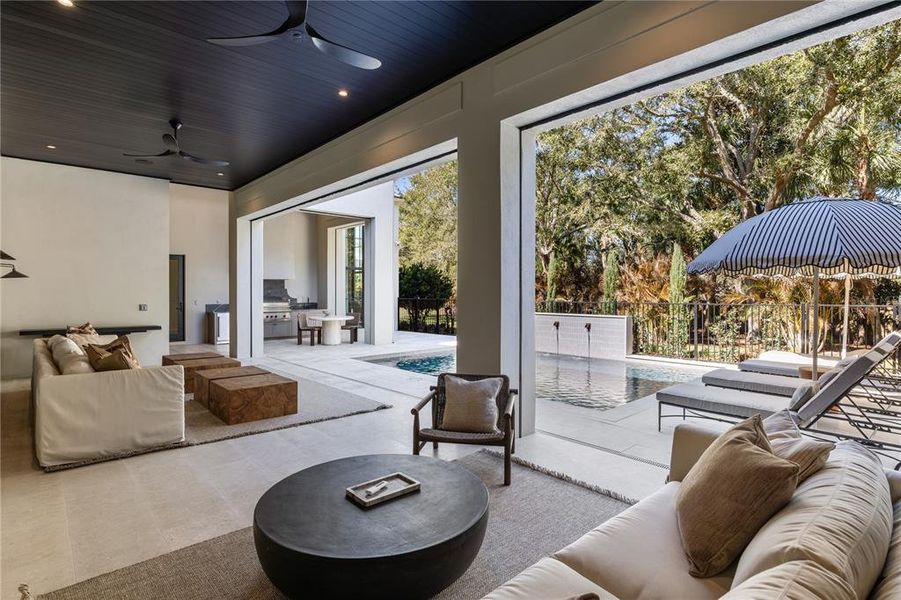 Exterior details and patio area of a home in , Windermere (Image 29).