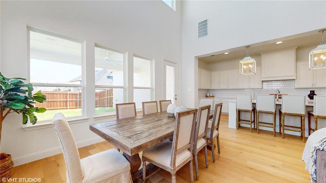 Furnished interior view inside a new home in Walsh, Aledo (Image 11).