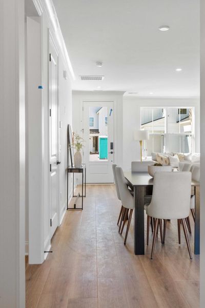 Furnished interior view inside a new home in , Johns Island (Image 11).