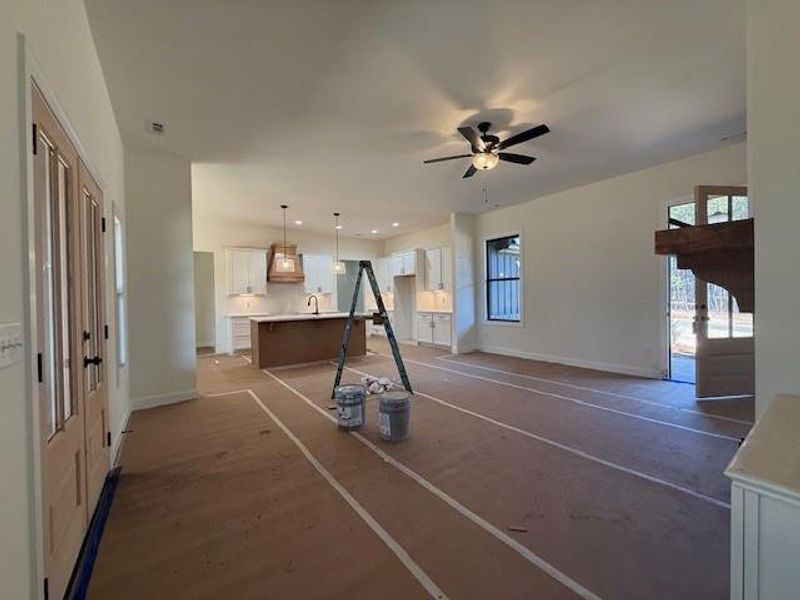 In-progress construction of a new home in , Rockmart, GA (Image 11).