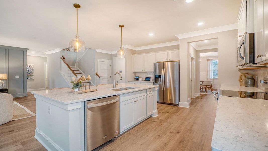 Furnished interior view inside a new home in Sheep Island, Summerville (Image 25).
