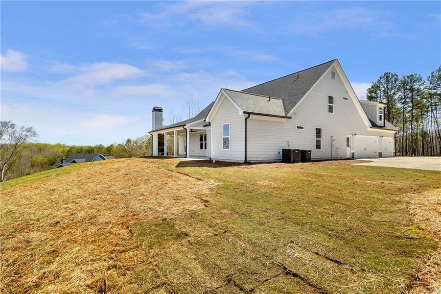 Exterior details and patio area of a home in , Pendergrass (Image 25).