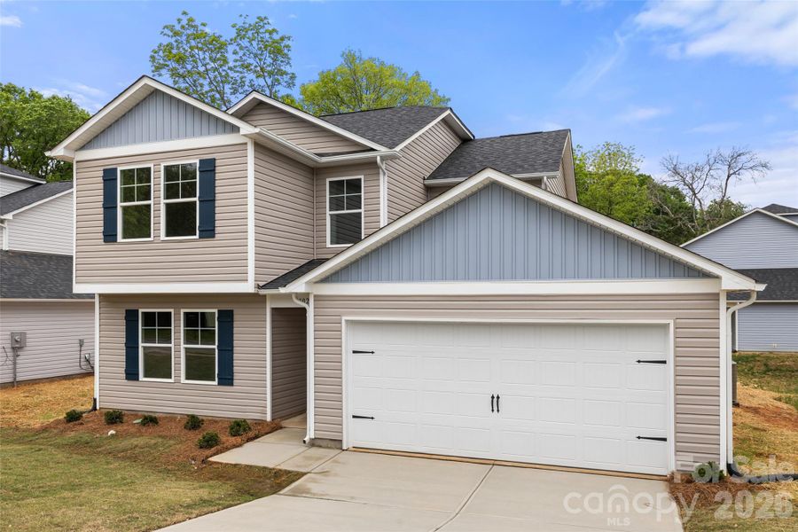 Front exterior of a new home in , Lancaster, SC, highlighting curb appeal (Image 2). Front exterior of a new home in , Lancaster, SC, highlighting curb appeal (Image 2).