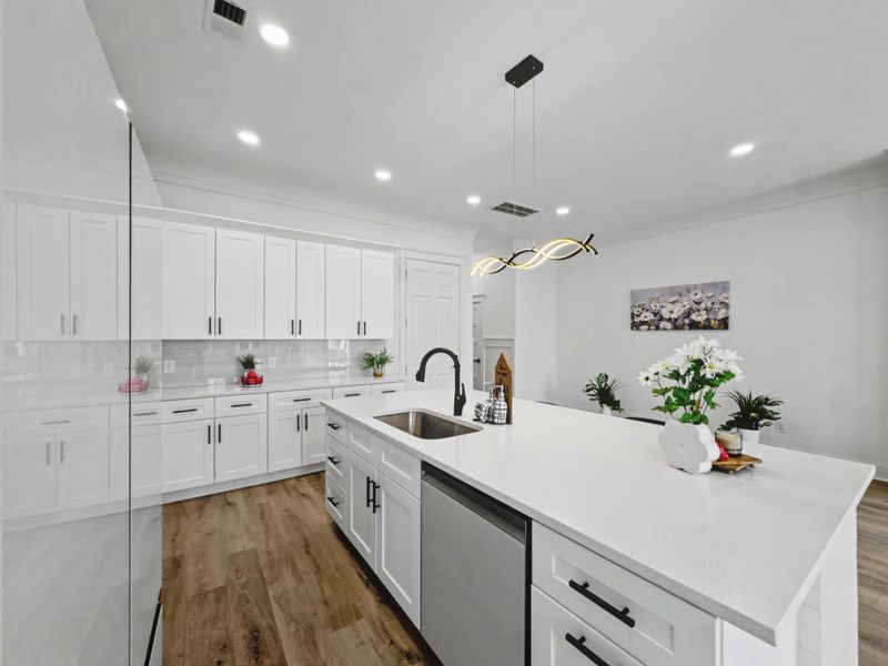 Furnished interior view inside a new home in , North Charleston (Image 8).