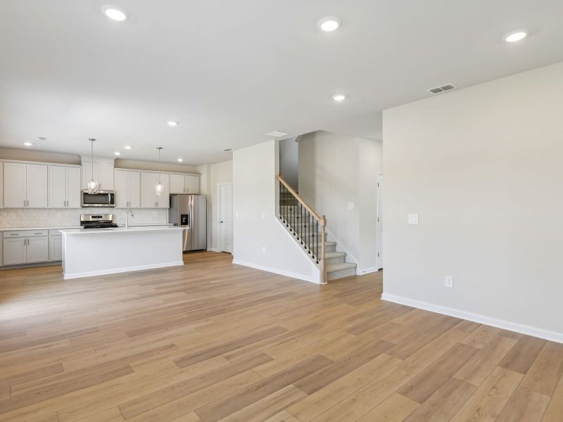 Spacious, unfurnished interior of a new home in Preserve at Mountain Creek, Pendergrass (Image 19).