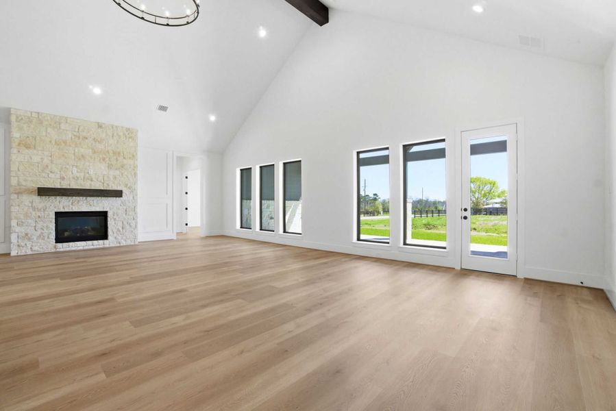 Spacious, unfurnished interior of a new home in Chapel Bend, Montgomery (Image 27). Spacious, unfurnished interior of a new home in Chapel Bend, Montgomery (Image 27).