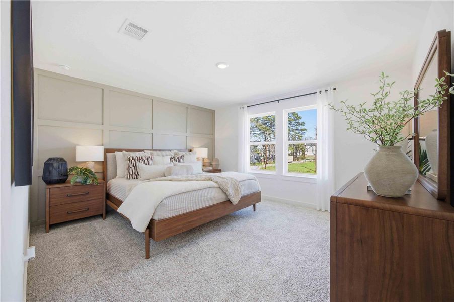 Furnished interior view inside a new home in Pinehaven, Houston (Image 22). Furnished interior view inside a new home in Pinehaven, Houston (Image 22).