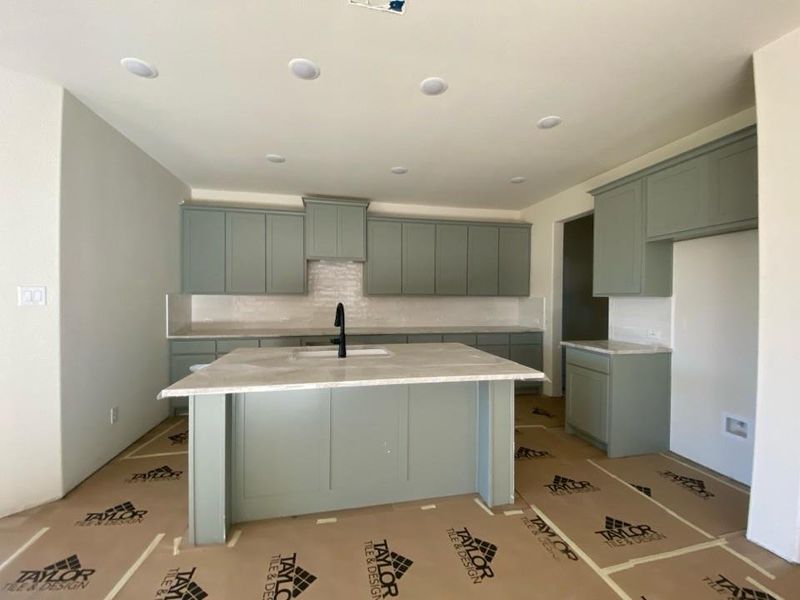 In-progress construction of a new home in Morningstar, Aledo, TX (Image 7).