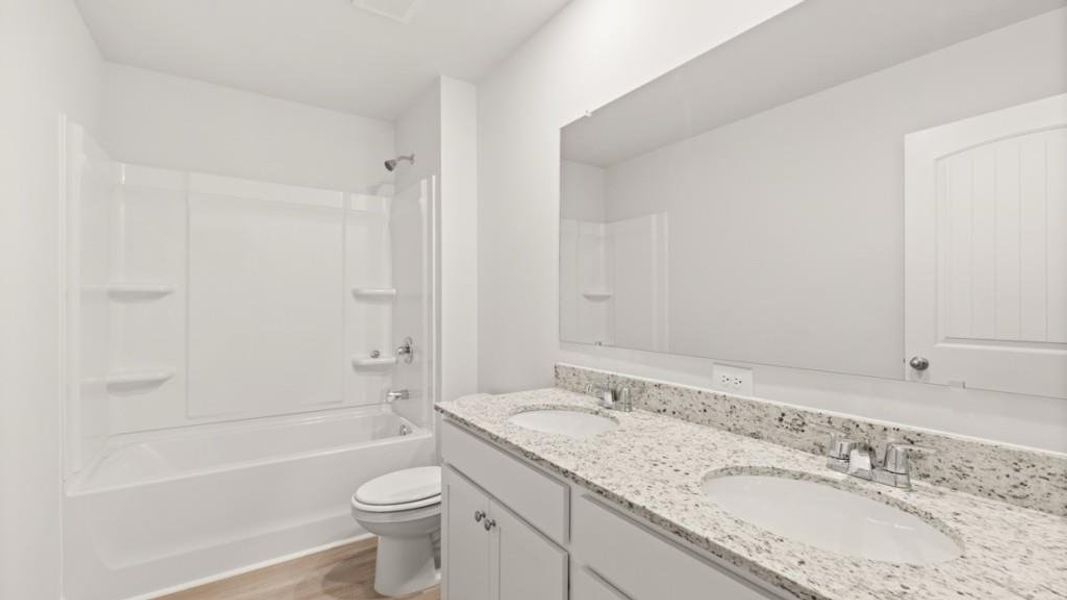 Furnished interior view inside a new home in Sheffield Highlands, Dallas (Image 9).
