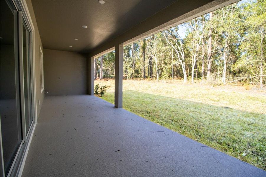 Exterior details and patio area of a home in Pine Ridge Estates, Beverly Hills (Image 21). Exterior details and patio area of a home in Pine Ridge Estates, Beverly Hills (Image 21).