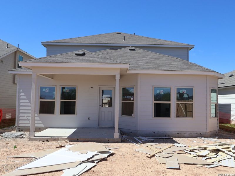 In-progress construction of a new home in Agave, San Antonio, TX (Image 32). In-progress construction of a new home in Agave, San Antonio, TX (Image 32).