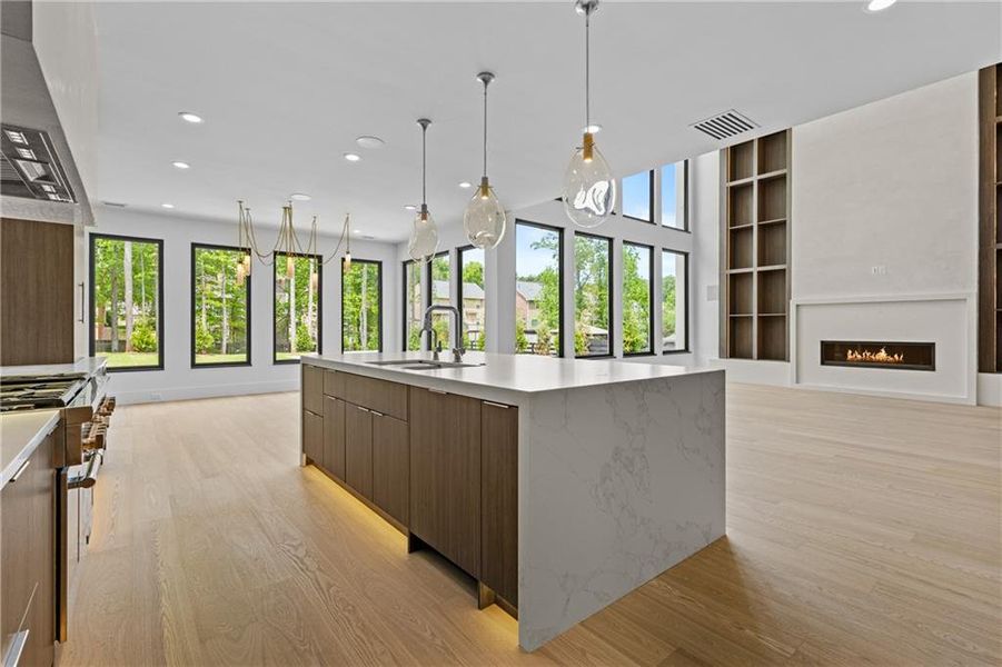 Furnished interior view inside a new home in , Sugar Hill (Image 13).