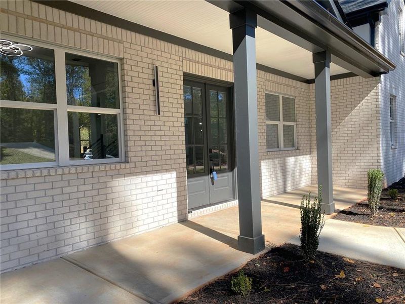 Exterior details and patio area of a home in , Monroe (Image 3). Exterior details and patio area of a home in , Monroe (Image 3).
