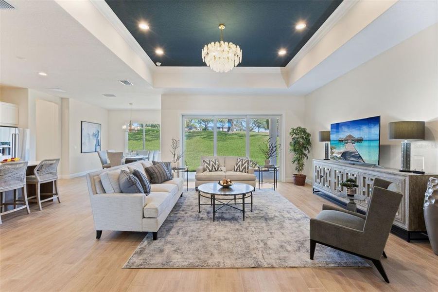 Furnished interior view inside a new home in , Lady Lake (Image 10).