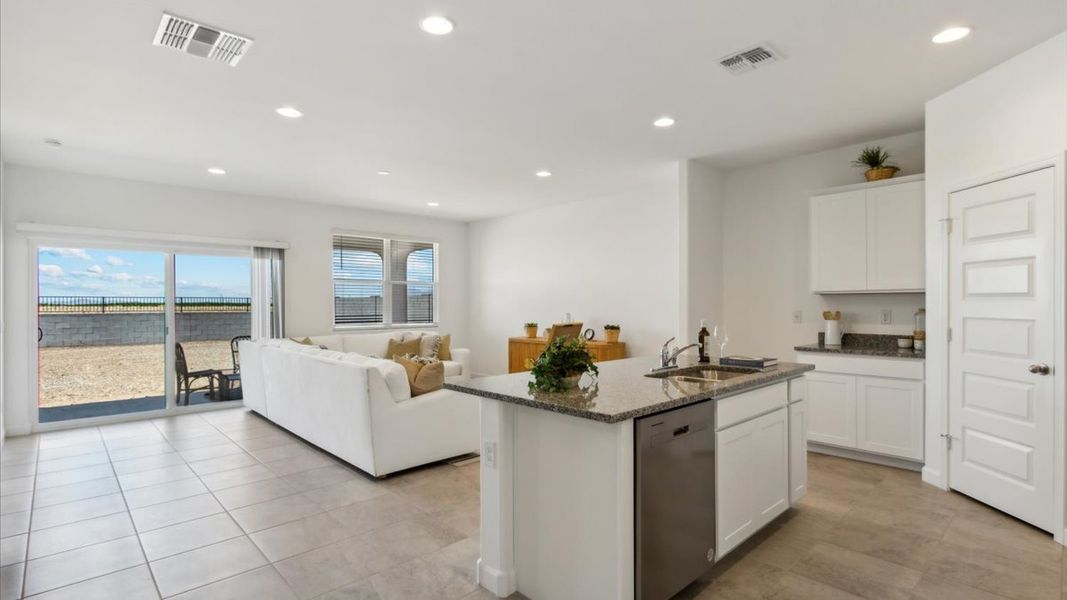 Furnished interior view inside a new home in Radiance at Superstition Vistas, Apache Junction (Image 9).