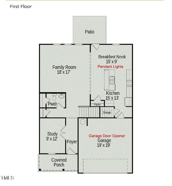 Liberty Creek Lot 145 First floor