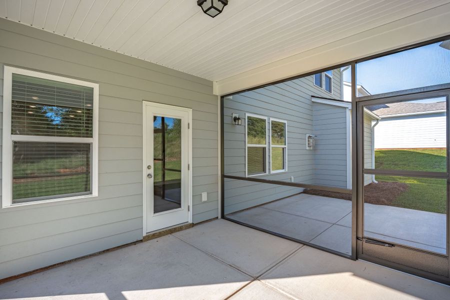 Exterior details and patio area of a home in Carriage Estates, Lexington (Image 25). Exterior details and patio area of a home in Carriage Estates, Lexington (Image 25).