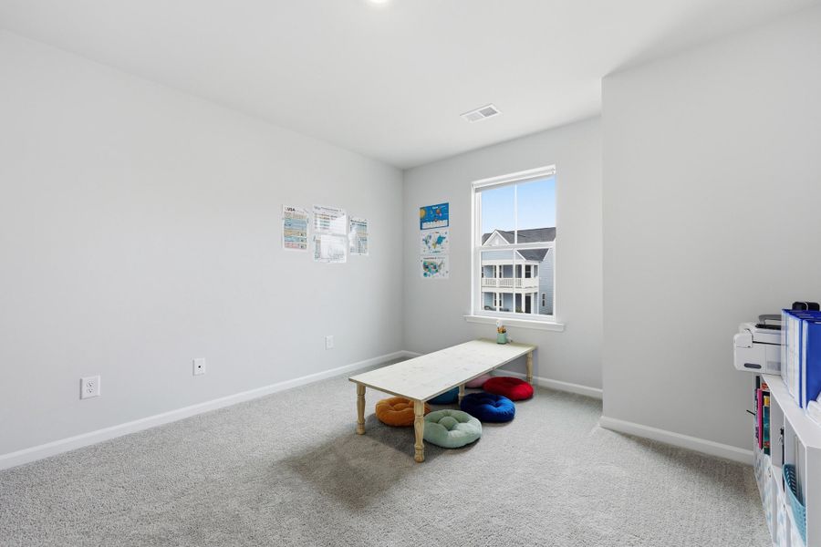 Furnished interior view inside a new home in Sweetgrass at Summers Corner: Carolina Collection, Summerville (Image 44).