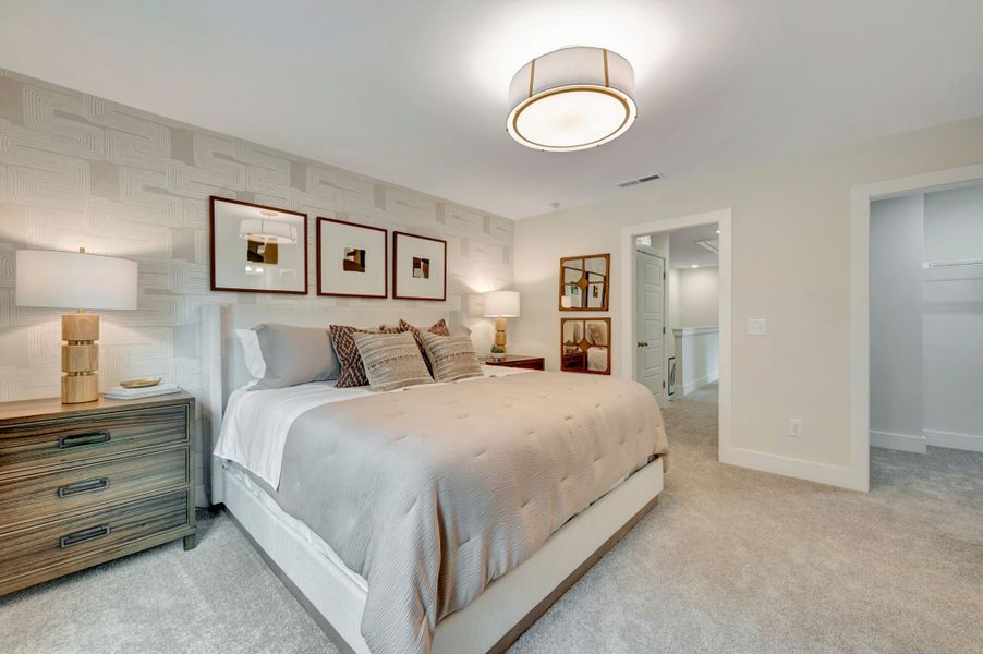 Representative furnished interior of a home built from the Valencia II by Mattamy Homes in Ashmore Townes, Garner (Image 19). Representative furnished interior of a home built from the Valencia II by Mattamy Homes in Ashmore Townes, Garner (Image 19).