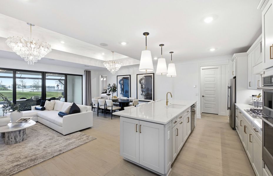 Representative furnished interior of a home built from the Astoria by Centex in The Strand at Cedar Grove, North Port (Image 17).