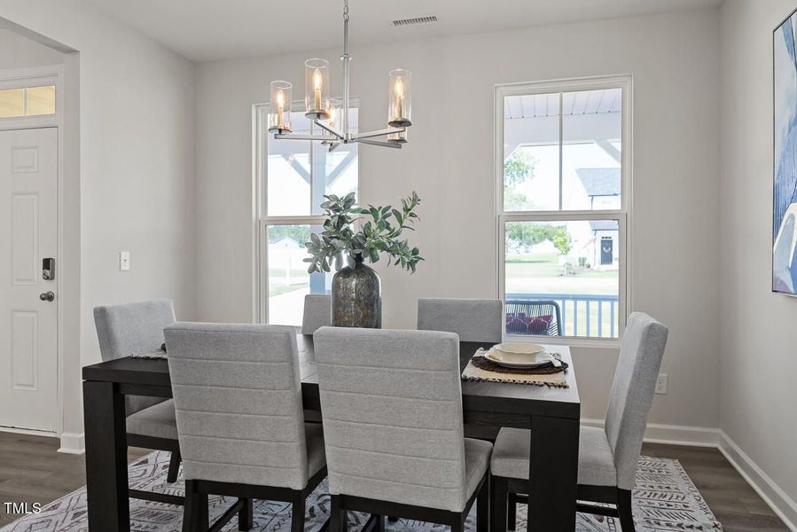 Furnished interior view inside a new home in Wellers Knoll, Lillington (Image 7).