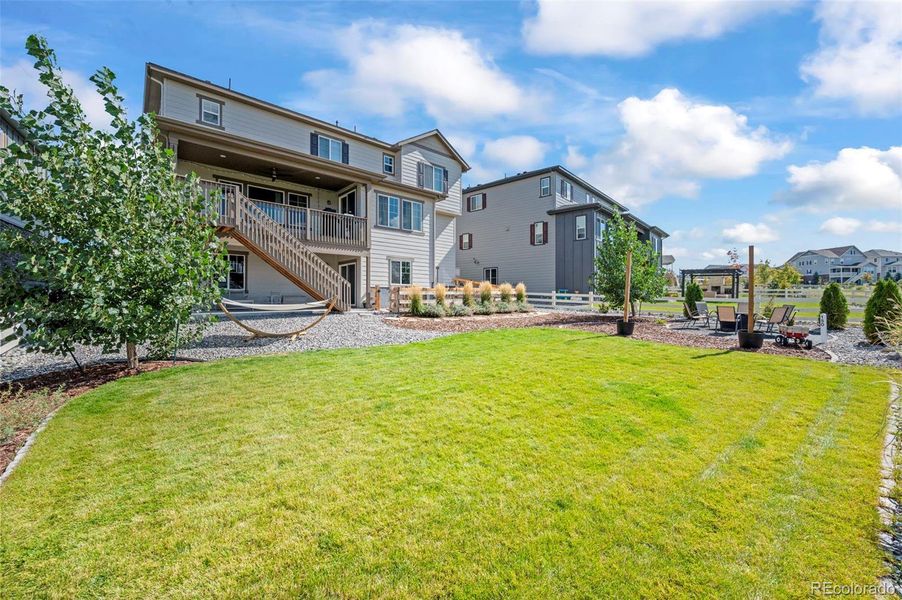 Exterior details and patio area of a home in , Aurora (Image 4).