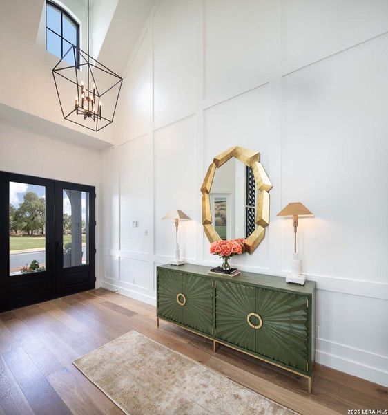 Furnished interior view inside a new home in Veramendi, New Braunfels (Image 12).