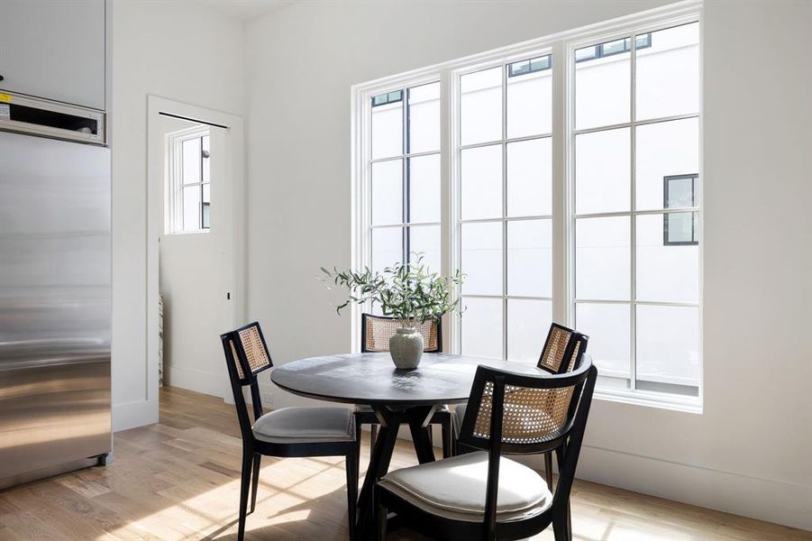 Furnished interior view inside a new home in , Dallas (Image 5).