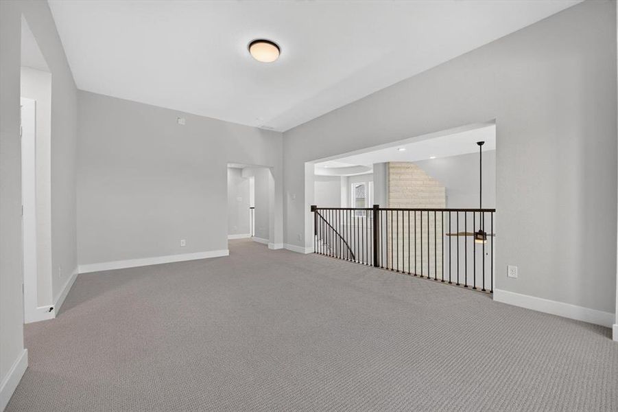 Spacious, unfurnished interior of a new home in Pecan Square, Northlake (Image 23).