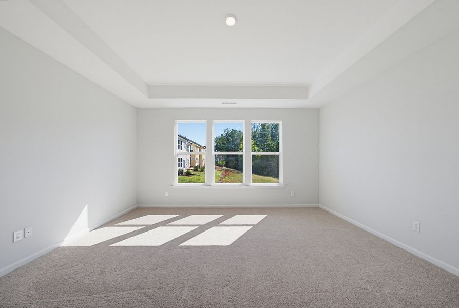Spacious, unfurnished interior of a new home in Sweetbrier, Durham (Image 20). Spacious, unfurnished interior of a new home in Sweetbrier, Durham (Image 20).