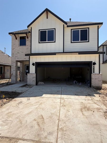 In-progress construction of a new home in Midtown Reserve, College Station, TX (Image 14). In-progress construction of a new home in Midtown Reserve, College Station, TX (Image 14).