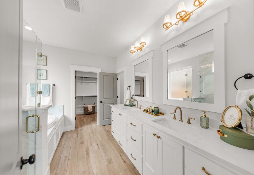 Representative furnished interior of a home built from the The Landry by Reece Homes in Oakmont, Bryan (Image 39).