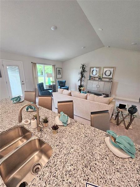 Furnished interior view inside a new home in The Preserve at Laurel Lake, Lake City (Image 8).