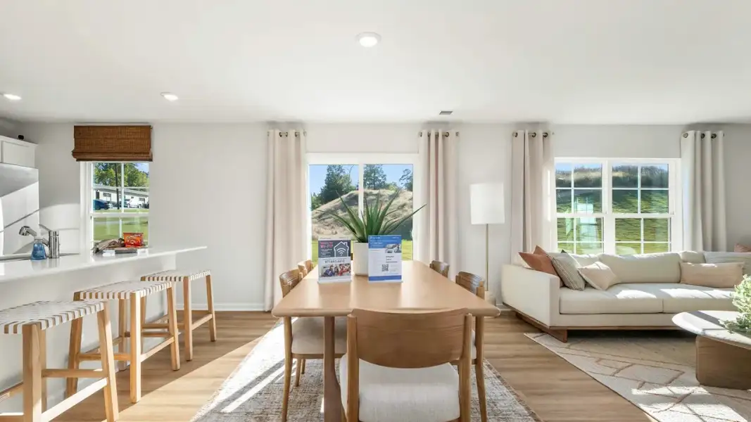 Furnished interior view inside a new home in Waverly Place, Linwood (Image 8).