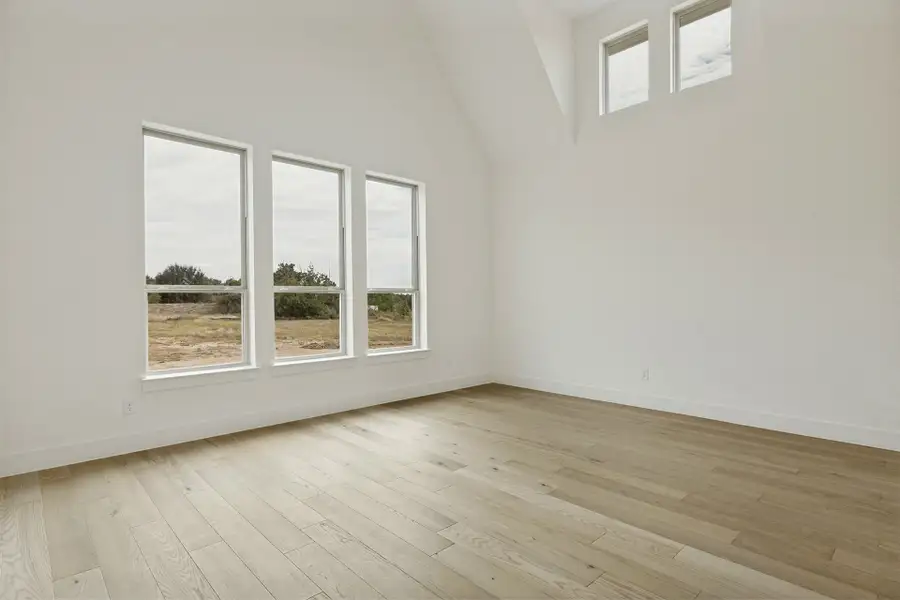 Spacious, unfurnished interior of a new home in Hilltop Ranch, Leander (Image 24). Spacious, unfurnished interior of a new home in Hilltop Ranch, Leander (Image 24).