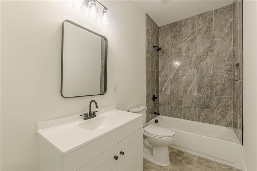 Furnished interior view inside a new home in , Stone Mountain (Image 19). Furnished interior view inside a new home in , Stone Mountain (Image 19).