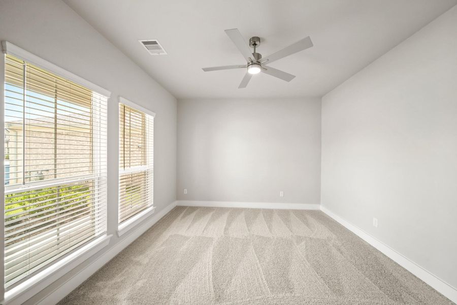 Spacious, unfurnished interior of a new home in Beacon Hill, Waller (Image 25). Spacious, unfurnished interior of a new home in Beacon Hill, Waller (Image 25).