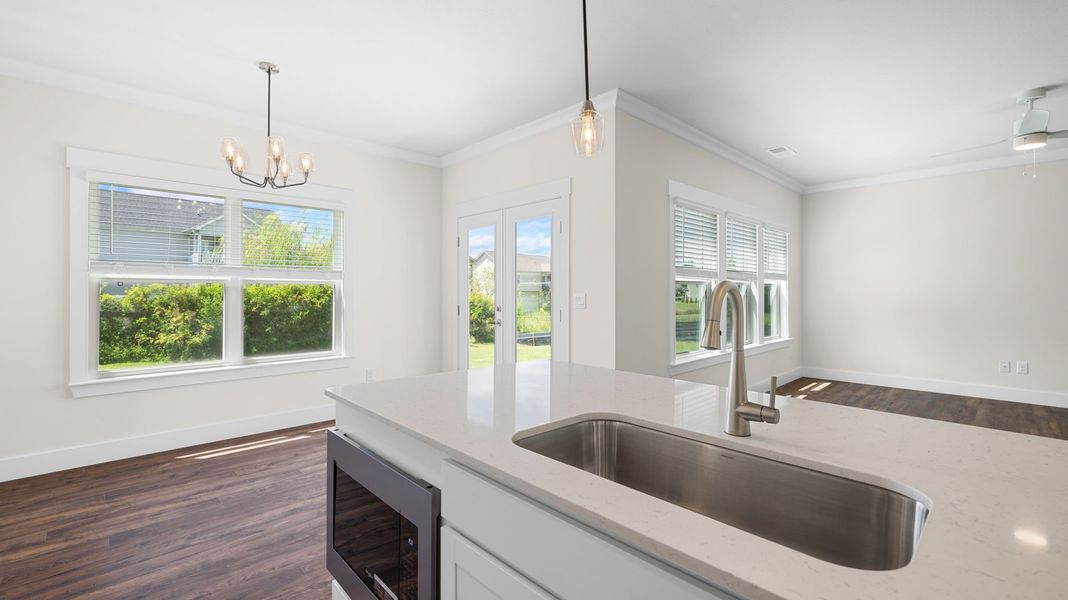 Furnished interior view inside a new home in Harbor Crest, Ooltewah (Image 11).