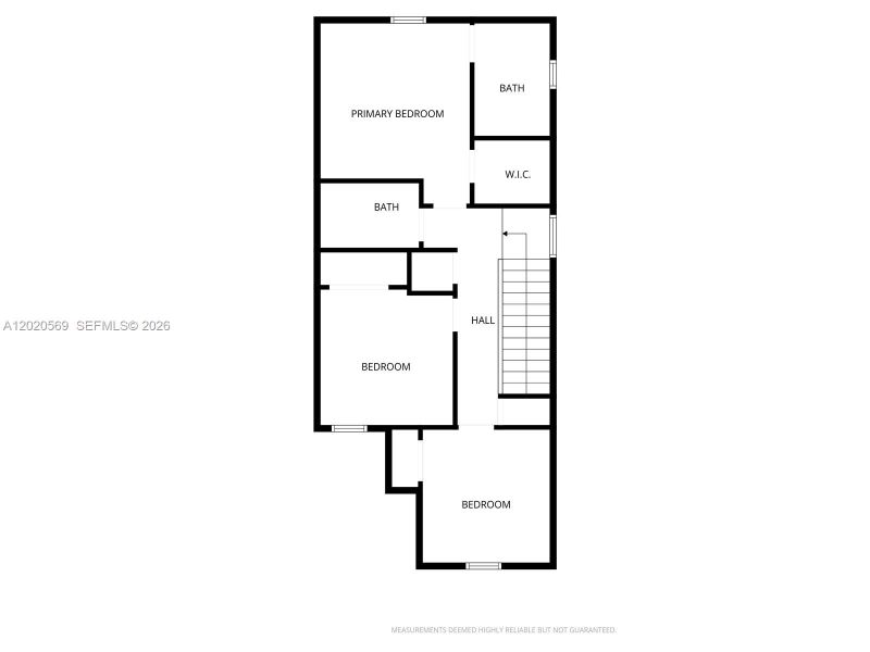2D floor plan layout of this home in , Homestead, FL (Image 3).