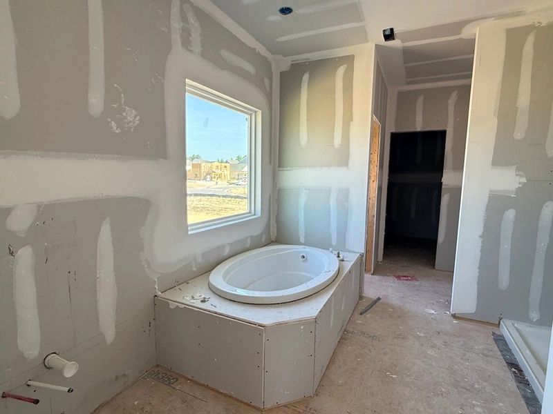 In-progress construction of a new home in The Point, Rolesville, NC (Image 20).