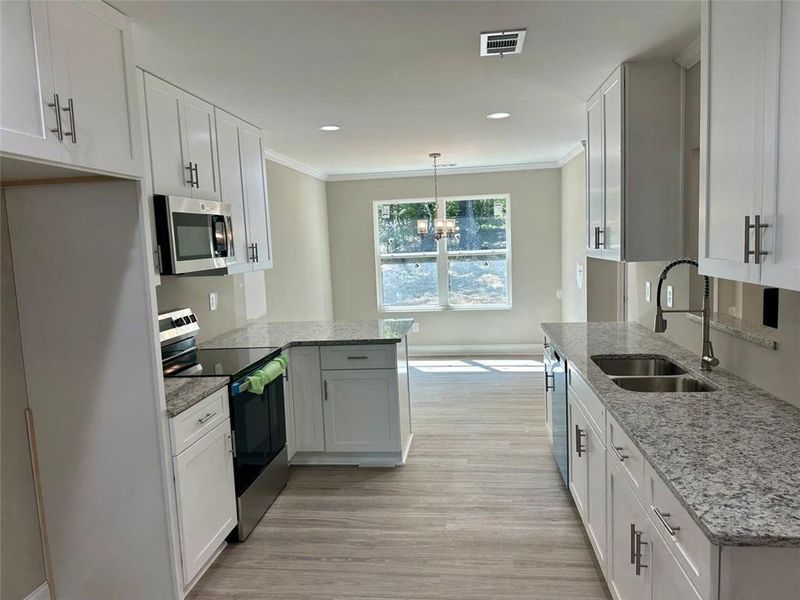 Furnished interior view inside a new home in , Gainesville (Image 4). Furnished interior view inside a new home in , Gainesville (Image 4).
