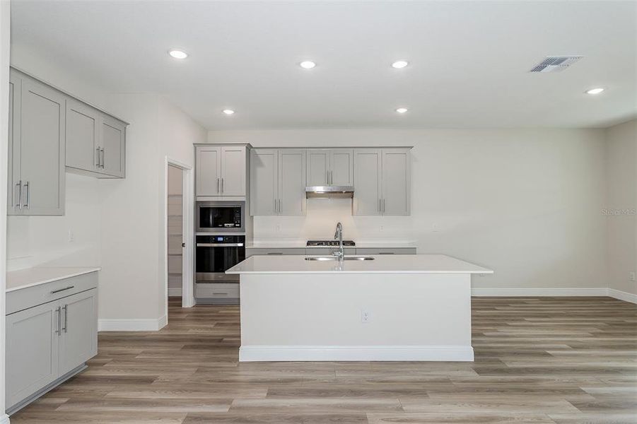 Furnished interior view inside a new home in Pasadena Woods, Dade City (Image 7).