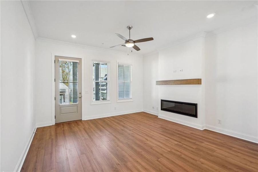 Spacious, unfurnished interior of a new home in Waterside Condos, Peachtree Corners (Image 20).