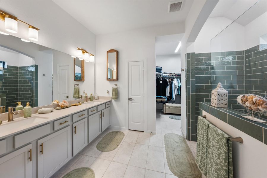 Furnished interior view inside a new home in Audubon - Terrace Collection, Magnolia (Image 34).