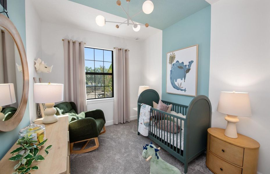 Furnished interior view inside a new home in Everton, Lantana (Image 13).