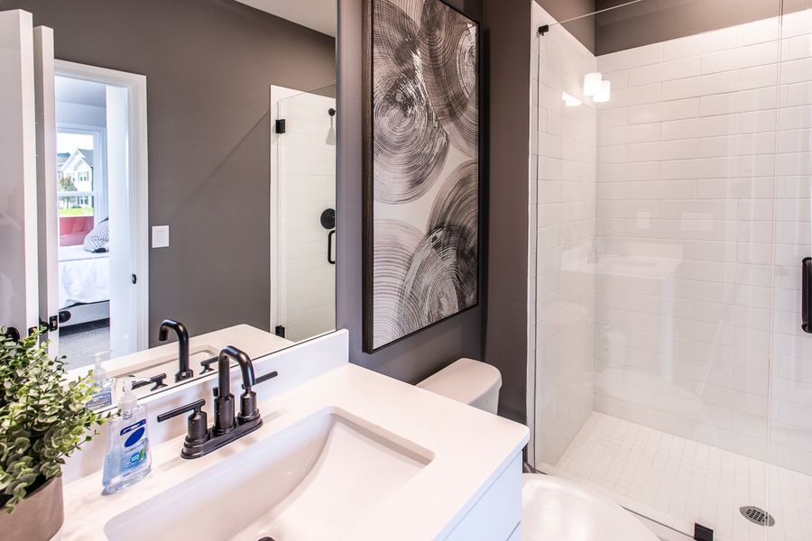 Representative furnished interior of a home built from the Riverside by Beazer Homes in Tiberon Woods, Cumming (Image 11).