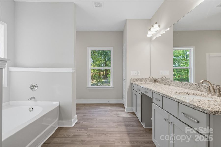 Furnished interior view inside a new home in , Wingate (Image 6).