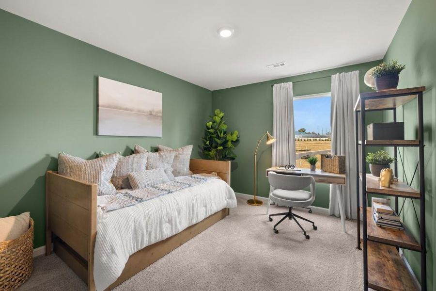 Furnished interior view inside a new home in Hughes Court, Dawsonville (Image 20).