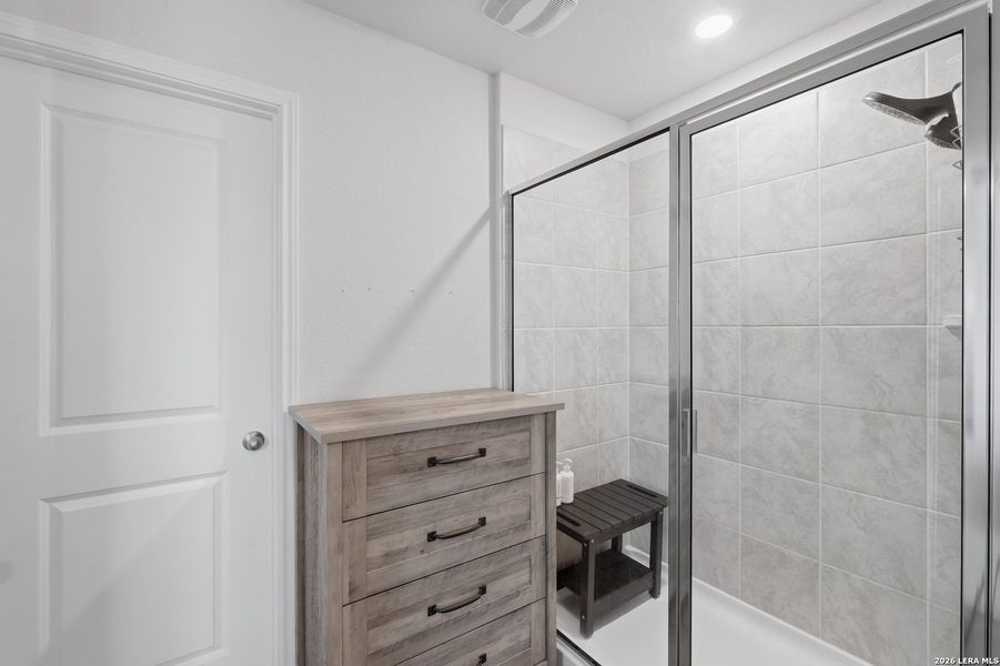 Furnished interior view inside a new home in Preserve at Medina, Von Ormy (Image 15).