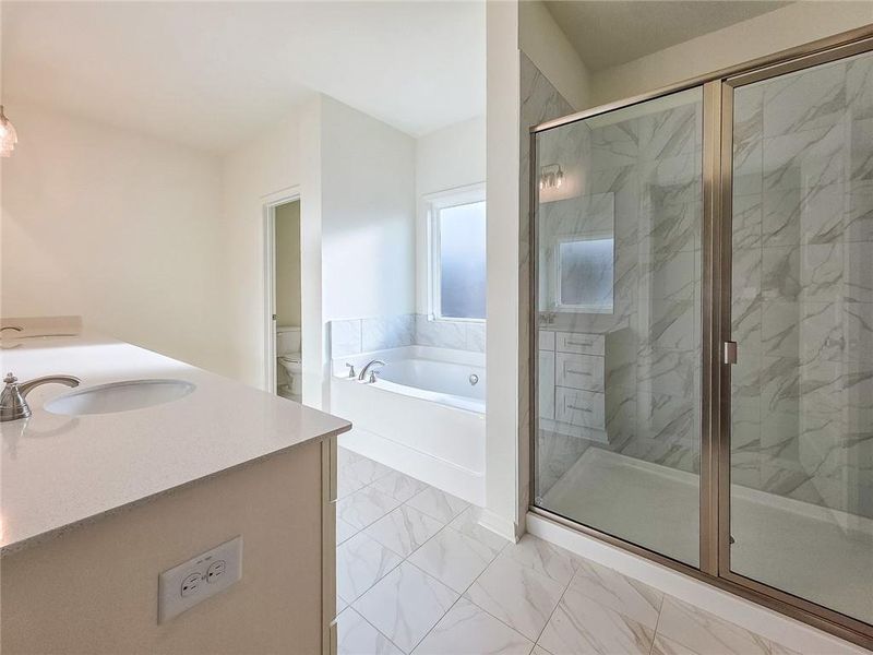 Furnished interior view inside a new home in , Dawsonville (Image 6).